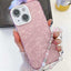 Plating Glitter Texture Chain Wristband TPU Phone Case with Lens Film