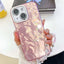 Plating Glitter Texture Chain Wristband TPU Phone Case with Lens Film