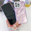 Plating Glitter Texture Chain Wristband TPU Phone Case with Lens Film