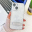 Plating Glitter Texture Fold Holder TPU Phone Case with Lens Film