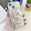 Plating Glitter Texture Fold Holder TPU Phone Case with Lens Film
