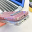 Plating Glitter Texture Fold Holder TPU Phone Case with Lens Film