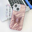 Plating Glitter Lens Film Texture Butterfly Holder Wristband Phone Case