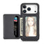 Carbon Fiber Magnetic Card Wallet RFID Blocking Phone Case