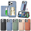 Carbon Fiber Magnetic Card Wallet RFID Blocking Phone Case