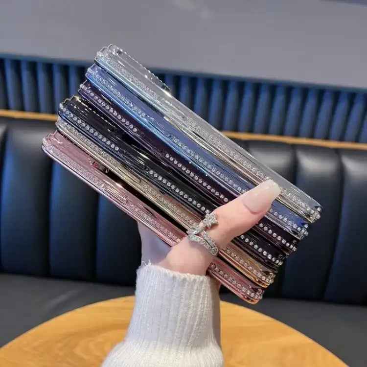 Diamond Water Ripple Gradient Glitter TPU Phone Case