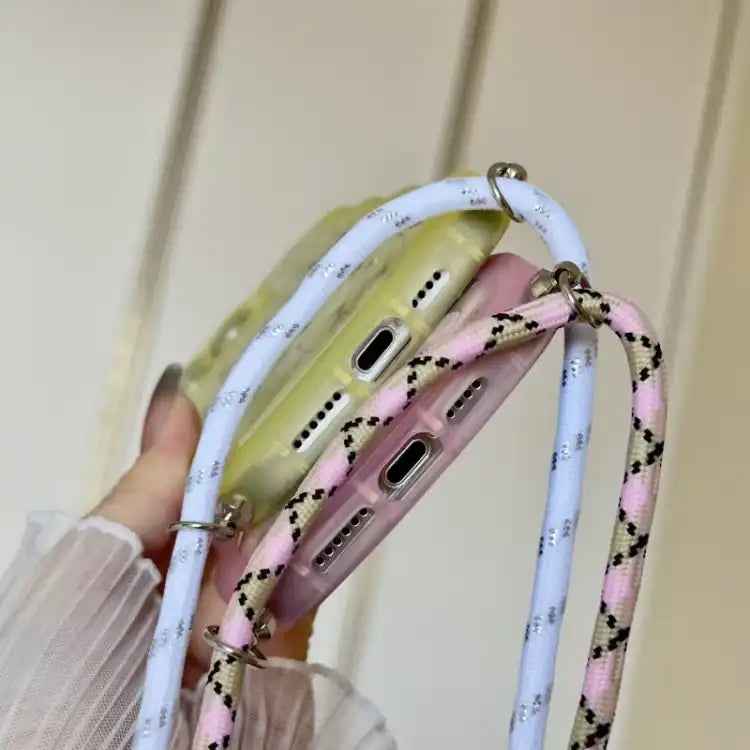 Crossbody Wave Edge Butterfly TPU Phone Case