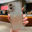 Diamond Gradient Glitter Plated TPU Phone Case