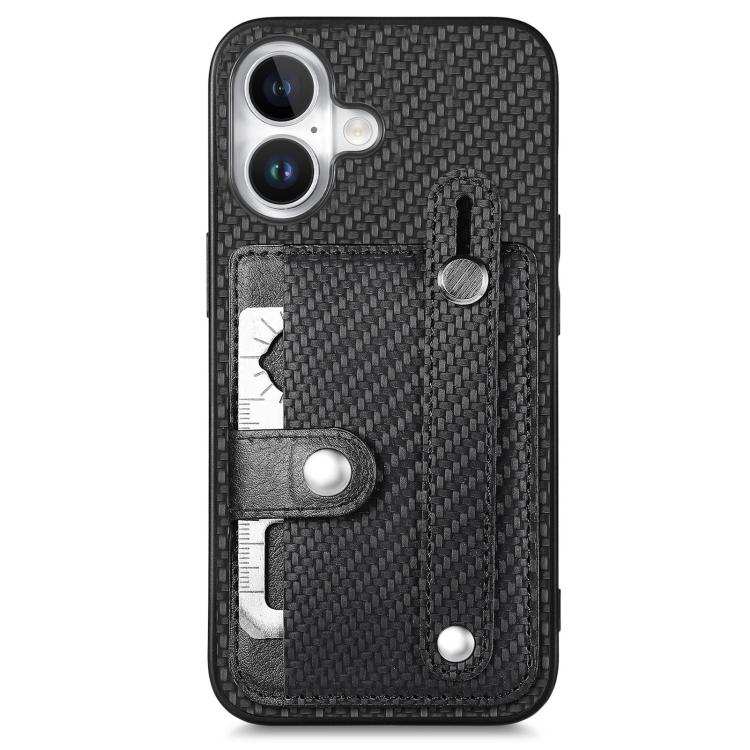 Wristband Kickstand Card Wallet Back Phone Case with Tool Knife