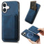 Retro Leather Card Bag Magnetic Phone Case