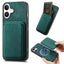 Retro Leather Card Bag Magnetic Phone Case