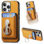 Retro Folding Ring Holder Card Bag MagSafe Phone Case
