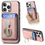 Retro Folding Ring Holder Card Bag MagSafe Phone Case