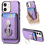 Retro Folding Ring Holder Card Bag MagSafe Phone Case