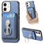 Retro Folding Ring Holder Card Bag MagSafe Phone Case