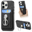 Retro Folding Ring Holder Card Bag MagSafe Phone Case