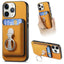 Retro Folding Ring Holder Card Bag MagSafe Phone Case