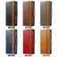 CaseNeo Splicing Dual Magnetic Buckle Leather Phone Case