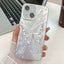 Plating Texture Butterfly TPU Phone Case with Glitter Lens Film