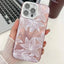 Electroplating Flowers Plants Texture TPU Phone Case