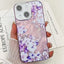 Electroplating Flowers Plants Texture TPU Phone Case
