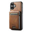 Suteni H19 Oil Wax 2-in-1 MagSafe Removable Card Box Back Phone Case