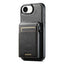 Suteni H19 Oil Wax 2-in-1 MagSafe Removable Card Box Back Phone Case
