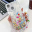 Electroplating Flower Texture Wristband TPU Phone Case
