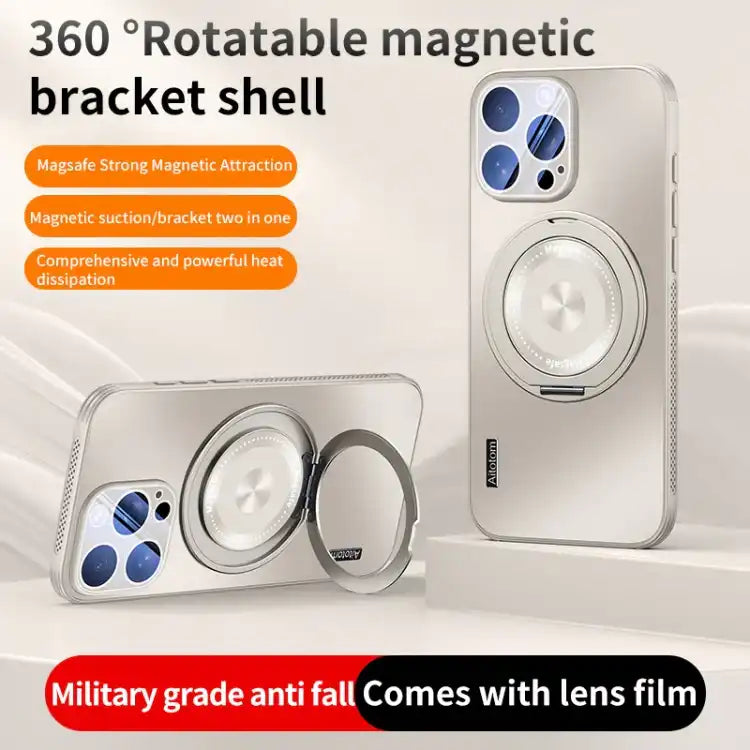 Cooling MagSafe Holder Phone Case with Lens Film