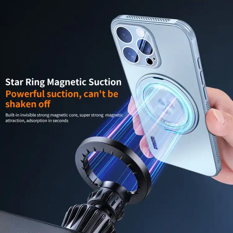 Cooling MagSafe Holder Phone Case with Lens Film