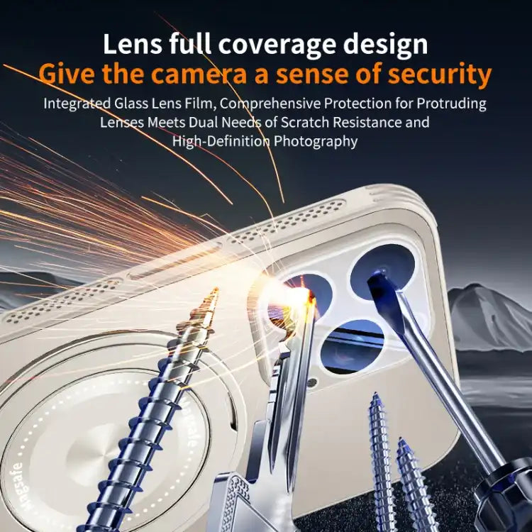 Cooling MagSafe Holder Phone Case with Lens Film