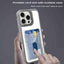 Electroplated Card Bag Acrylic Hybrid TPU Phone Case