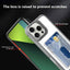 Electroplated Card Bag Acrylic Hybrid TPU Phone Case