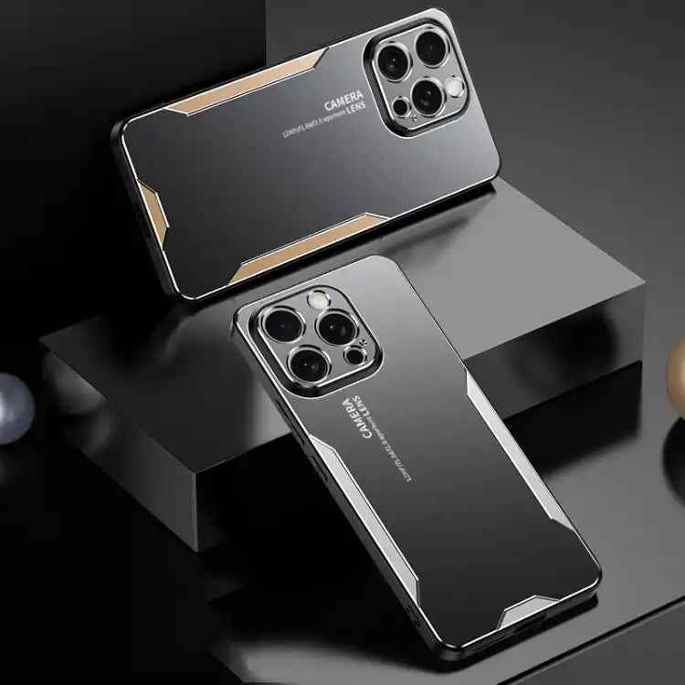 Blade Series TPU Hybrid Metal Phone Case