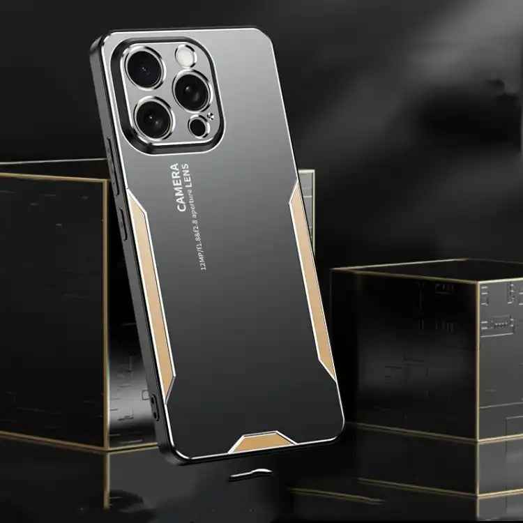 Blade Series TPU Hybrid Metal Phone Case