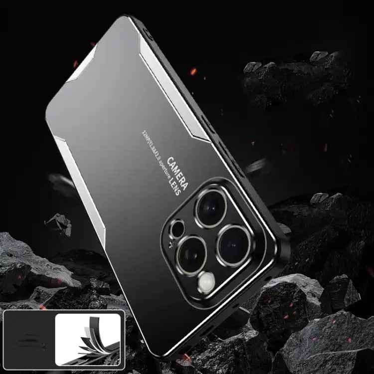 Blade Series TPU Hybrid Metal Phone Case