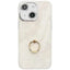 Electroplated Marble Texture Ring Holder Phone Case