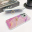 Electroplated Marble Texture Ring Holder Phone Case