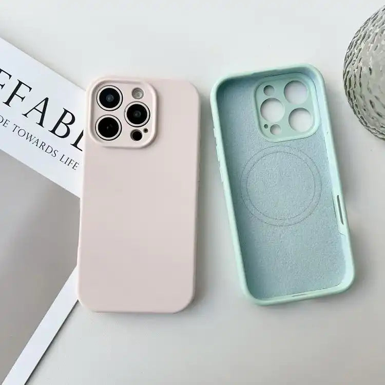 PU Hybrid TPU MagSafe IC Chip Phone Case