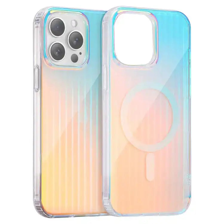 Laser Engraved Texture MagSafe Phone Case