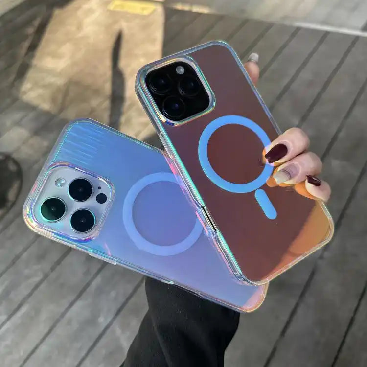 Laser Engraved Texture MagSafe Phone Case