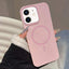 Glitter MagSafe Thin Circle TPU Phone Case