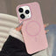 Glitter MagSafe Thin Circle TPU Phone Case
