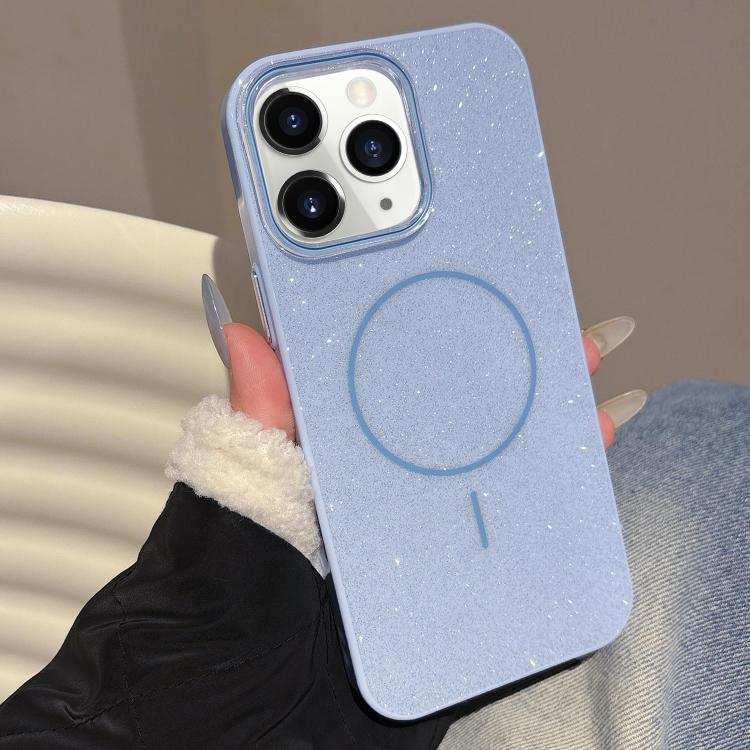 Glitter MagSafe Thin Circle TPU Phone Case