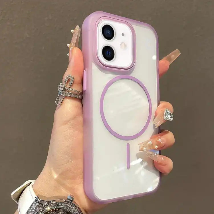 Translucent Armor MagSafe N52 Thin Circle Phone Case