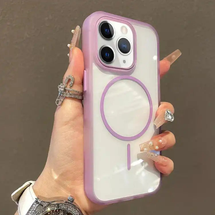 Translucent Armor MagSafe N52 Thin Circle Phone Case