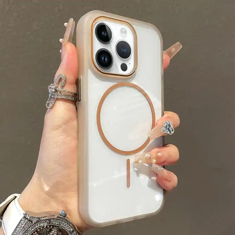 Translucent Armor MagSafe N52 Thin Circle Phone Case