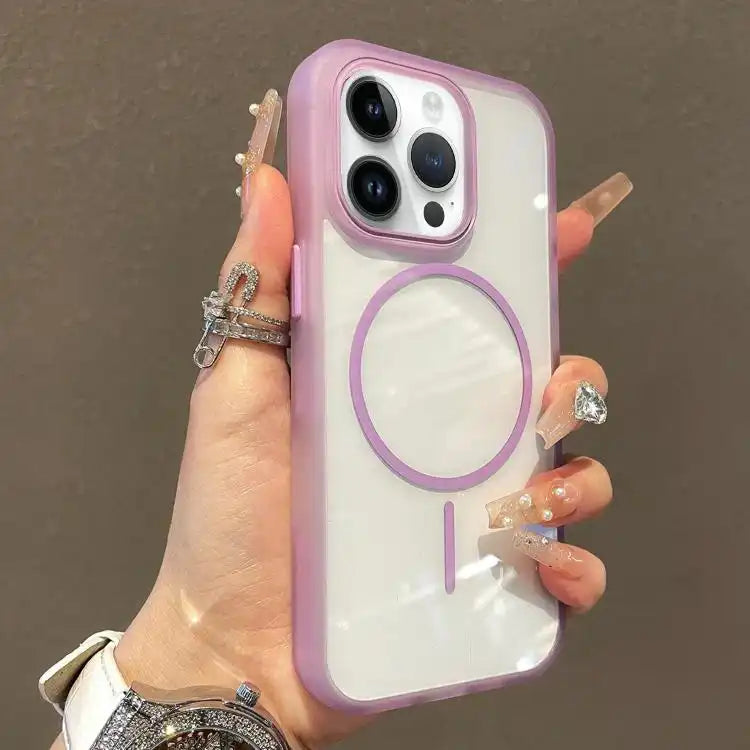 Translucent Armor MagSafe N52 Thin Circle Phone Case