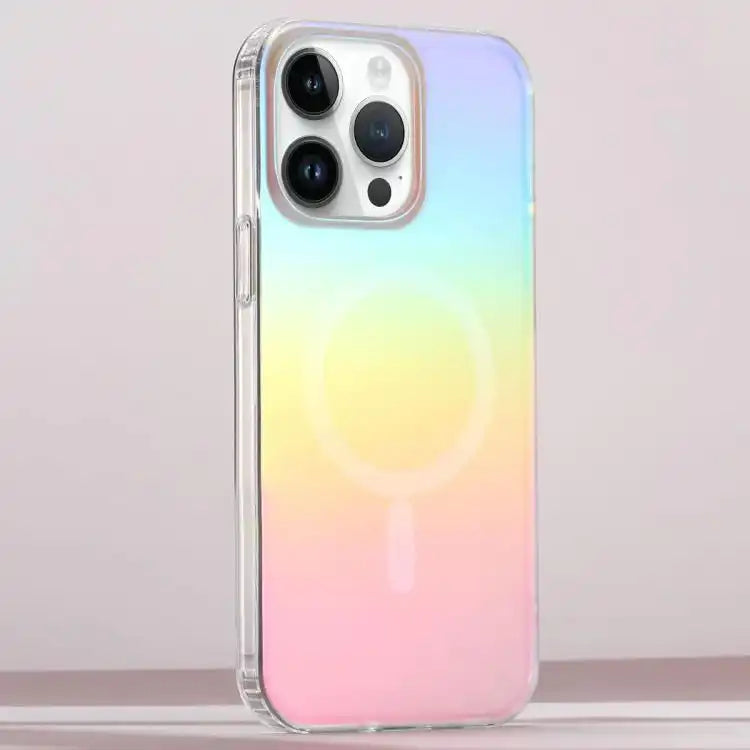 Frosted Color-plated Gradient MagSafe Phone Case