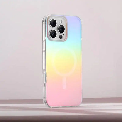 Frosted Color-plated Gradient MagSafe Phone Case